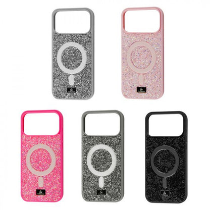 Накладка Чехлы Bling World Rock Case With MagSafe — iPhone 17 — Silver