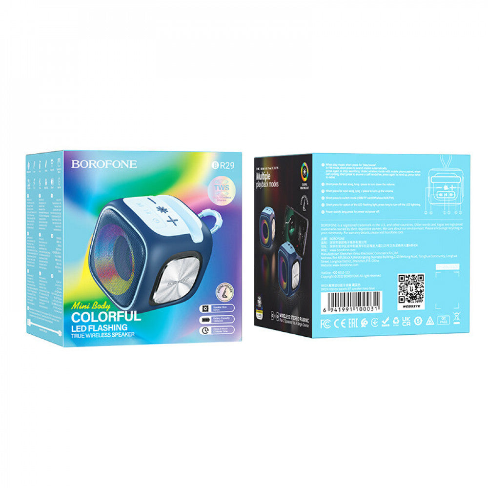 Portable speaker BR29 Interest sports – Black