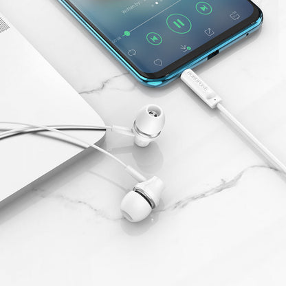 Headphones with microphone 3.5mm Borofone BM74 Singer – Black