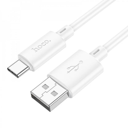 Кабель USB C 2.4A (1m) Hoco X88 — White