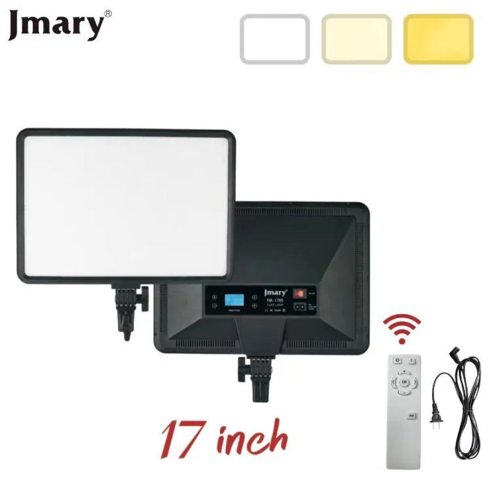 LED video light lamp Jmary FM-17RS 37x26 cm 204 Lights 3000K-6000K Remote