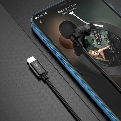 Microphone Hoco L14 iP lavalier – Black