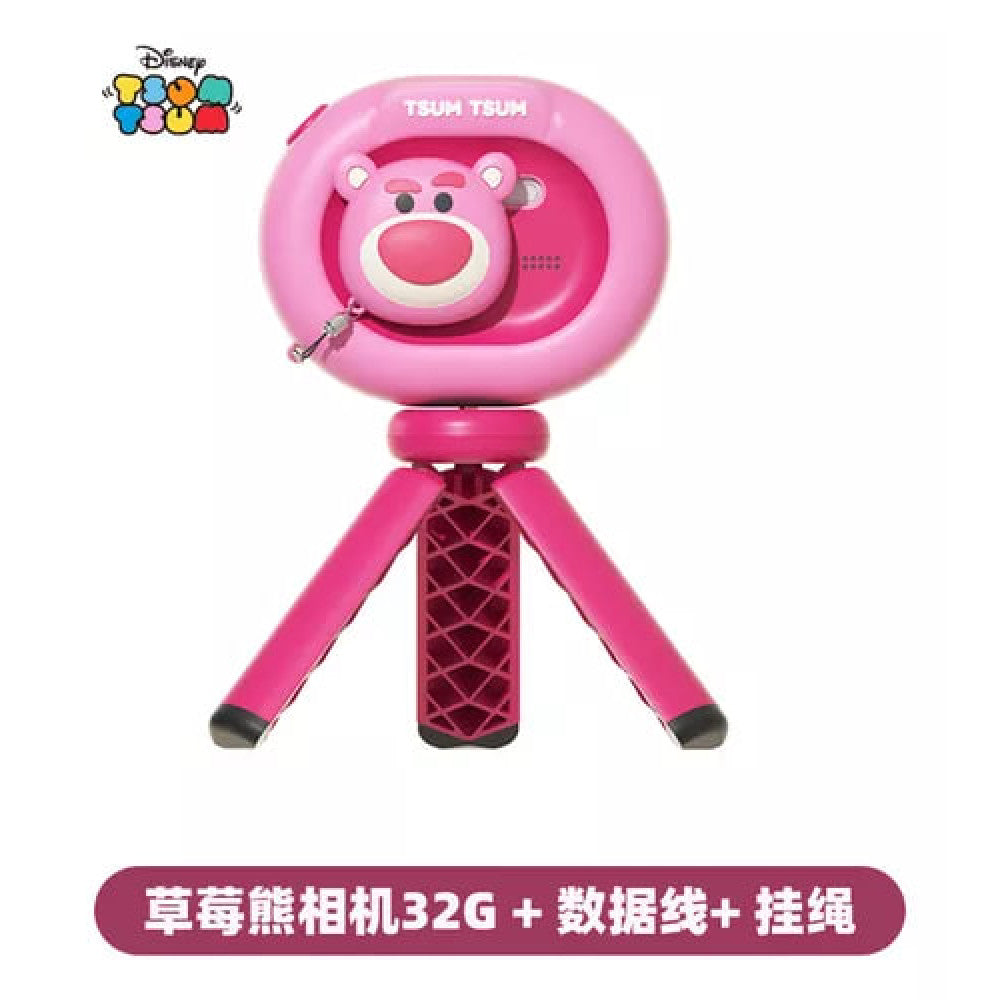 Детский фотоаппарат Детская камера Disney K62, 2,4″, Full HD, USB-C, карта памяти 16 ГБ Минни Пинк