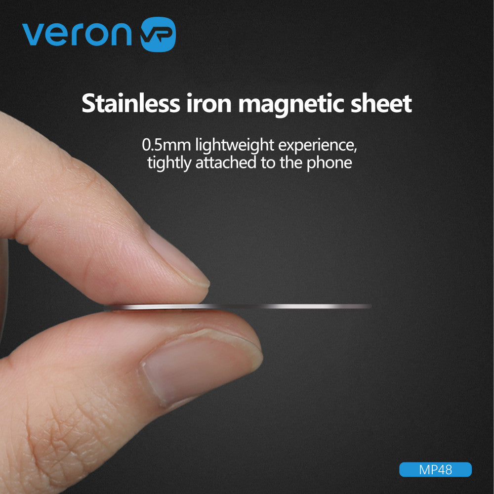 Set of plates for magnetic holders 2 pcs (rectangular) Veron MP48