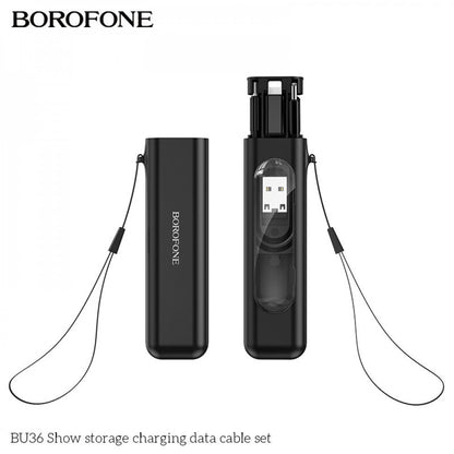 Multifunctional Charging Cable Set 60W Borofone BU36 – Black