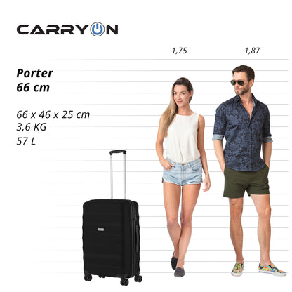 Valise CarryOn Porter (M) Black (502444)