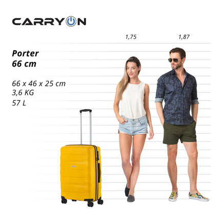 Valise CarryOn Porter (M) Yellow (502457)