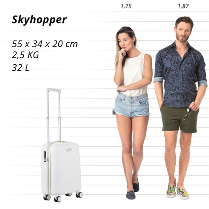 Valise CarryOn Skyhopper (S) White (502422)