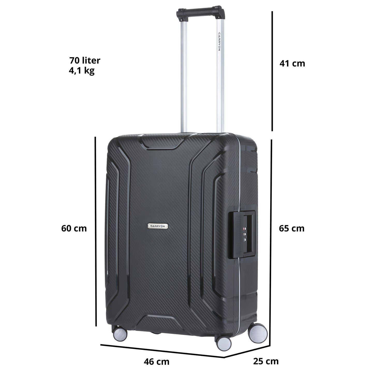 Valise CarryOn Steward (M) Black (502323)