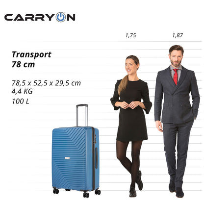 Valise CarryOn Transport (L) Blue Jeans (502409)