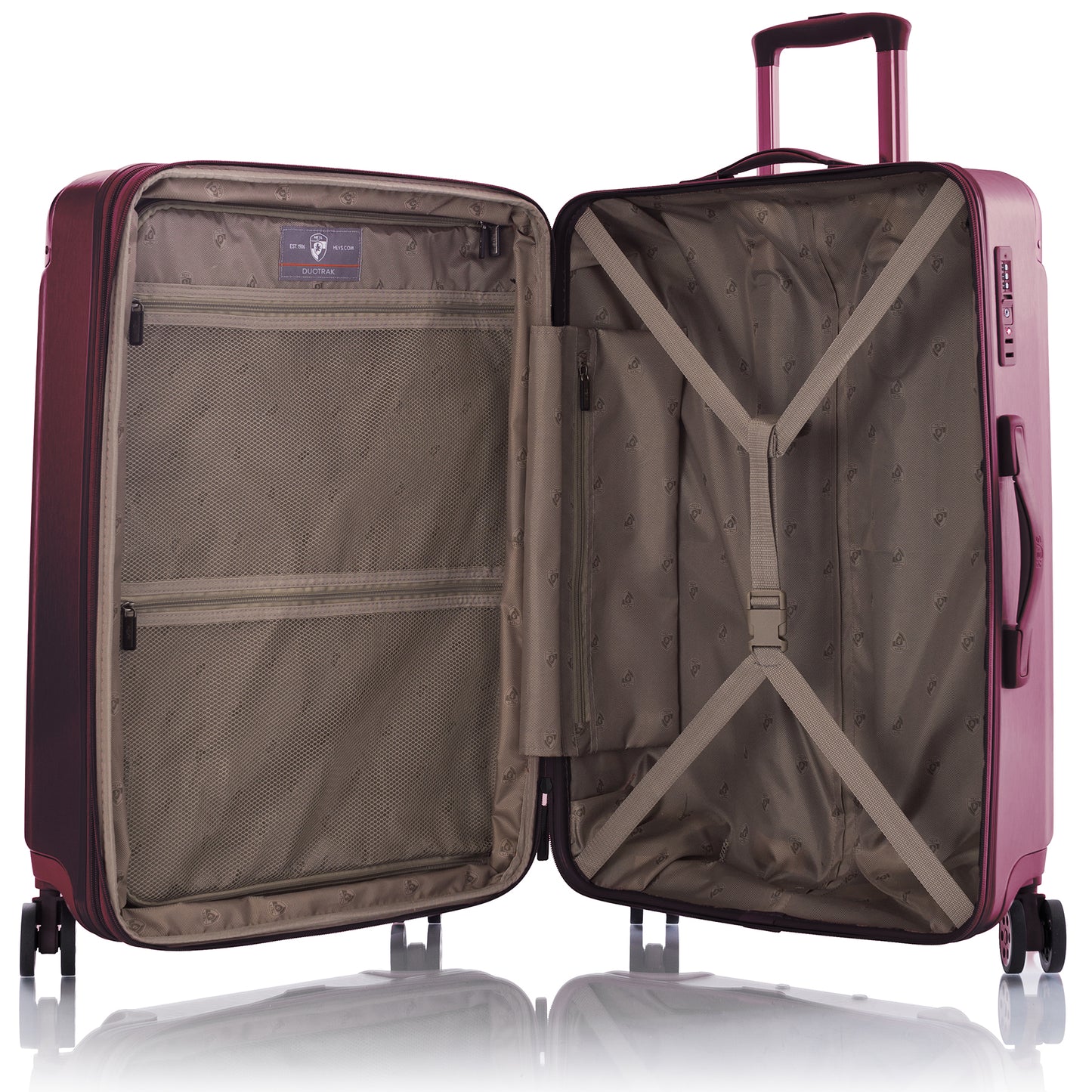 Valise Heys DuoTrak (M) Burgundy (10145-0017-26)