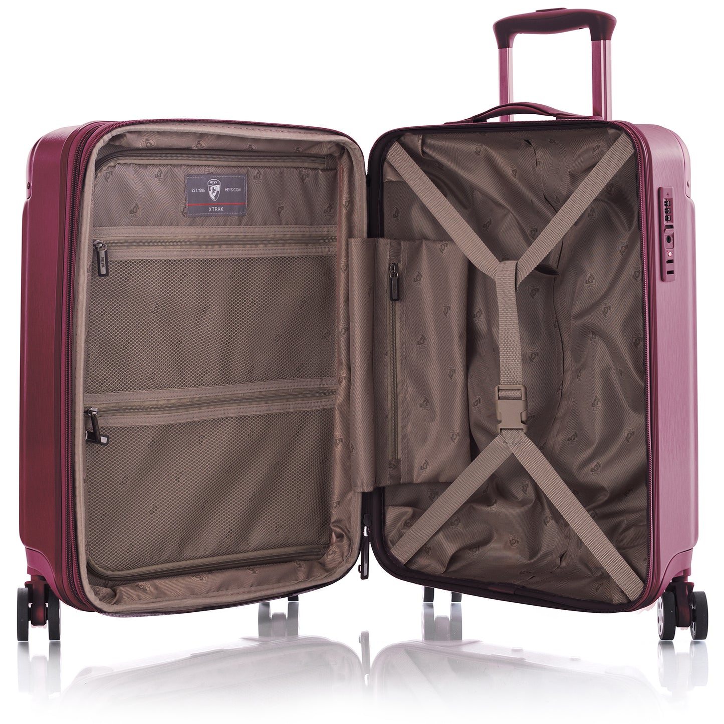 Valise Heys DuoTrak (S) Burgundy (10145-0017-21)