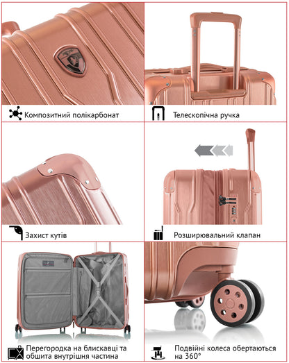 Valise Heys Xtrak (S) Rose Gold (10103-0131-21) 