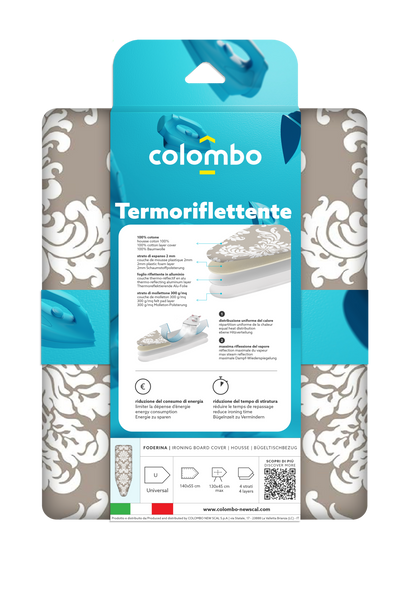 Чохол для прасувальної дошки Colombo Thermoreflectant (COP630)