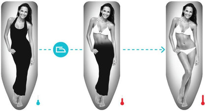 Colombo Thermosensible Woman ironing board cover 140 x 55 cm (COP930)