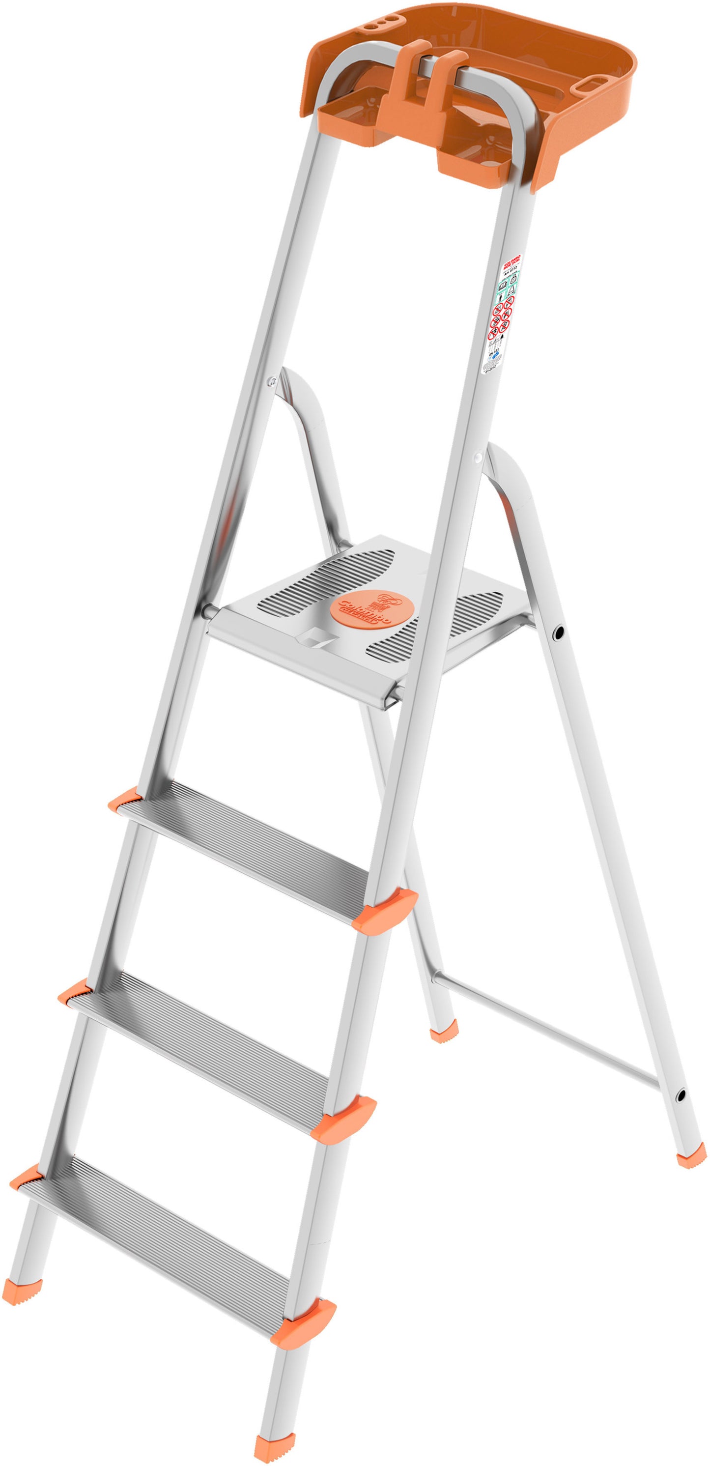 Драбина Colombo Attica 4 щаблі (S108A04P)