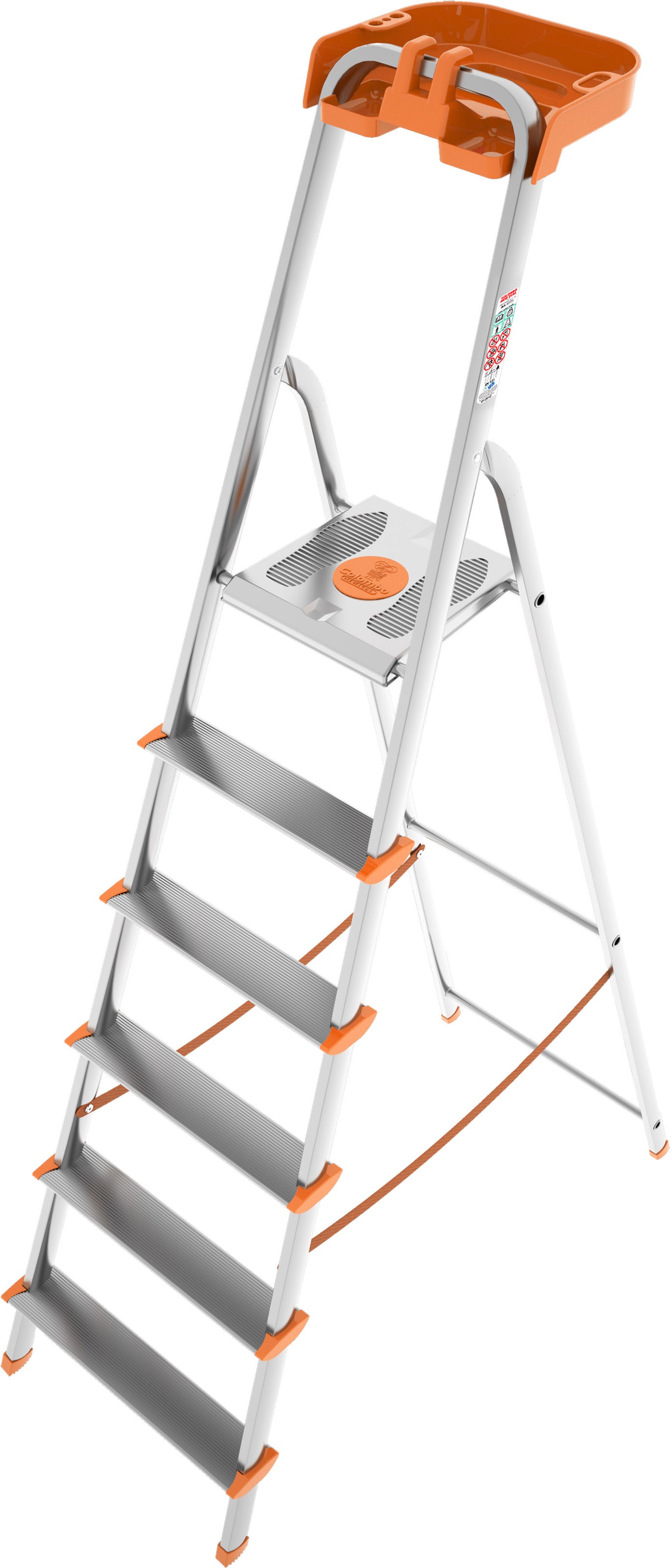 Драбина Colombo Attica 6 щаблів (S108A06P)