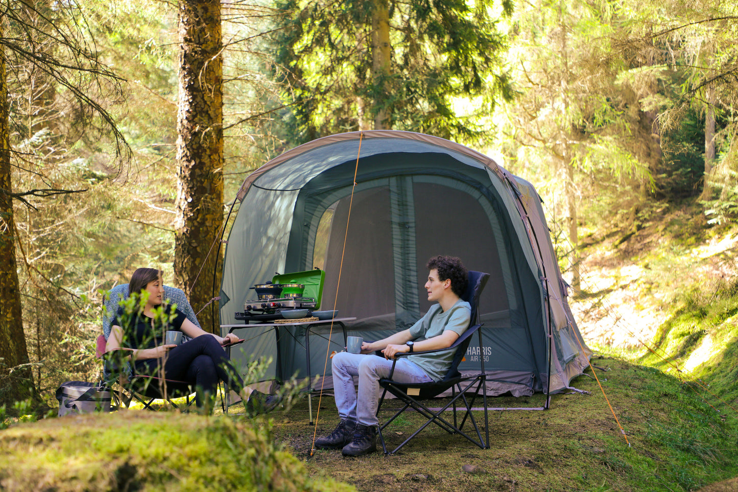 Trim tent Vango Harris Air 350 Mineral Green (TETHARRAI000001)