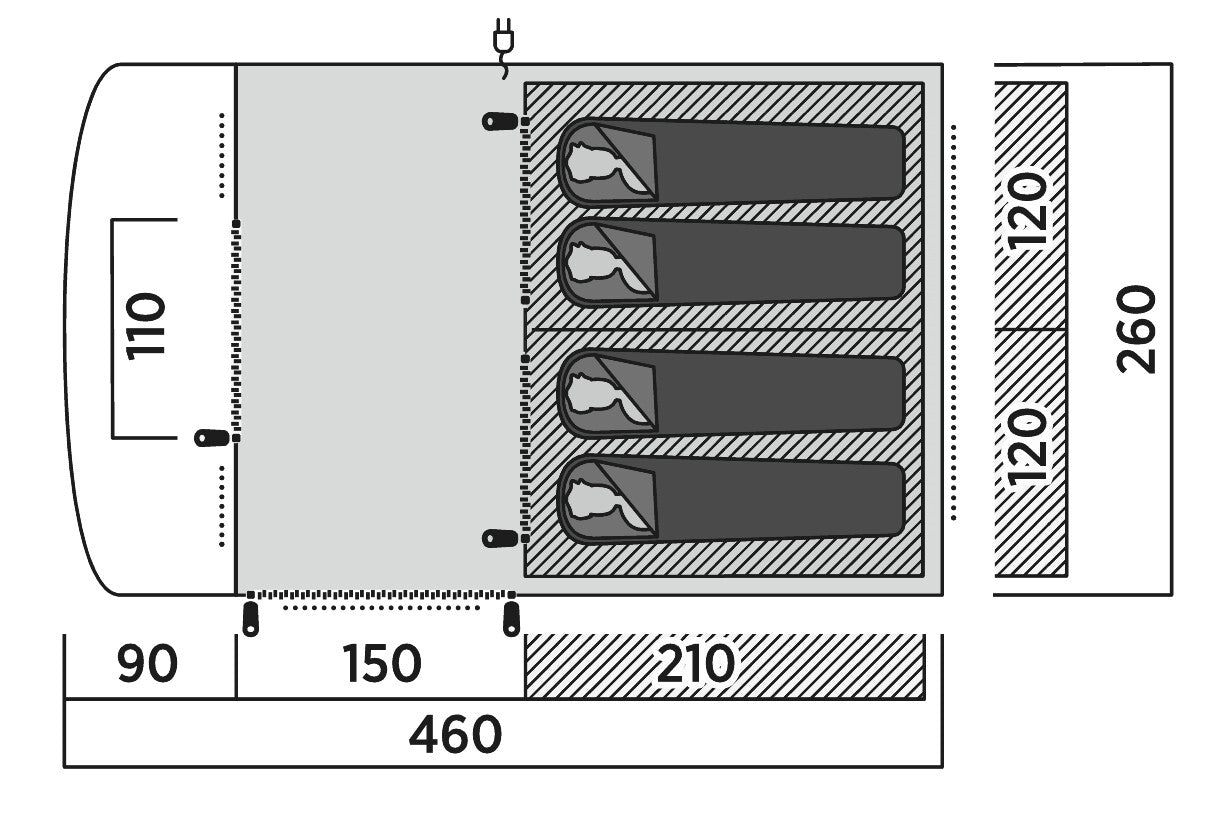 Mantle of the same name Easy Camp Skarvan 4 (120496)