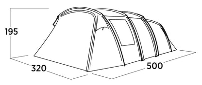 Five-year-old tent Easy Camp Hamra 5 (120495)