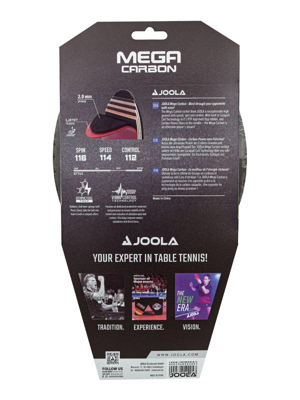 Table tennis racket Joola Mega Carbon (54205)