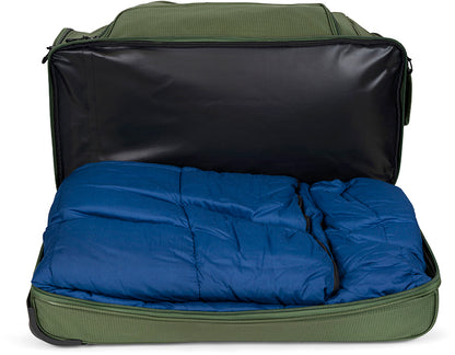 Travel bag on wheels TravelZ Wheelbag Doubleloader green 96L (603099)