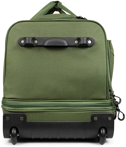 Travel bag on wheels TravelZ Wheelbag Doubleloader green 96L (603099)