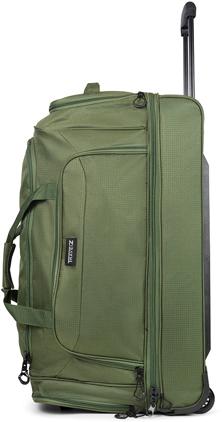 Сумка дорожня на колесах TravelZ Wheelbag Doubleloader green 96L (603099)