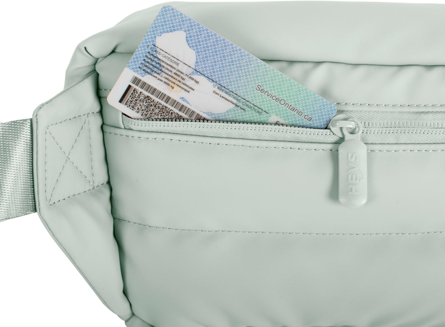 Heys Puffer Waist Bag Sage Green (30125-0138-00)