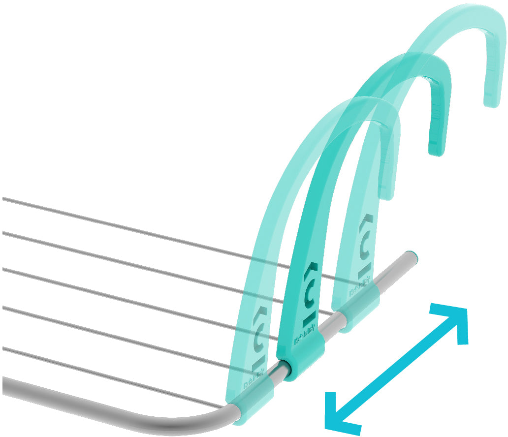 Сушарка для білизни навісна Colombo Facile 3 (ST297)