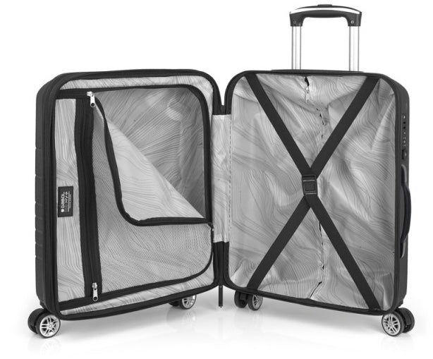Valise Gabol Escape (S) Gris (124122-016)