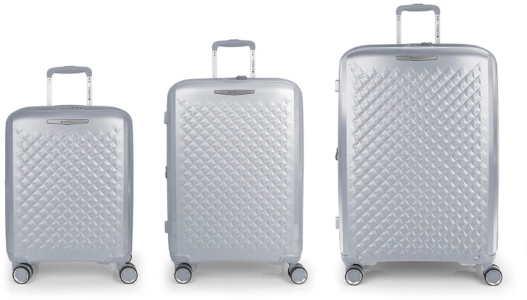 Gabol Queens (M) Plata Suitcase (125046-022)