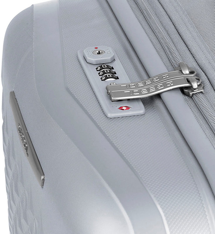 Gabol Queens (M) Plata Suitcase (125046-022)