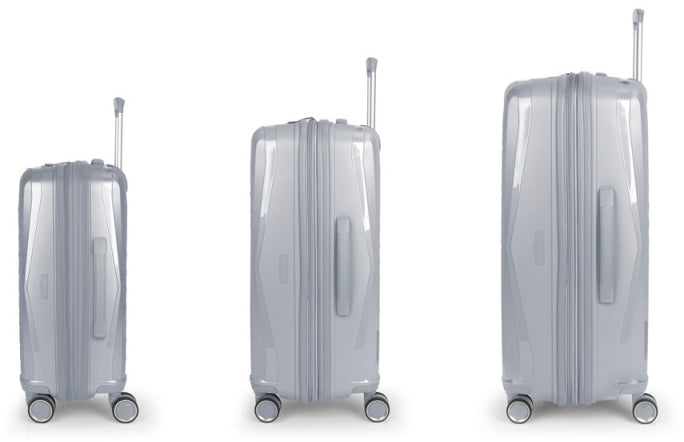 Gabol Queens (M) Plata Suitcase (125046-022)