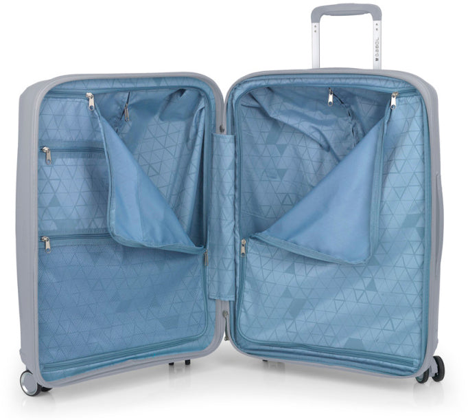 Gabol Queens (M) Plata Suitcase (125046-022)