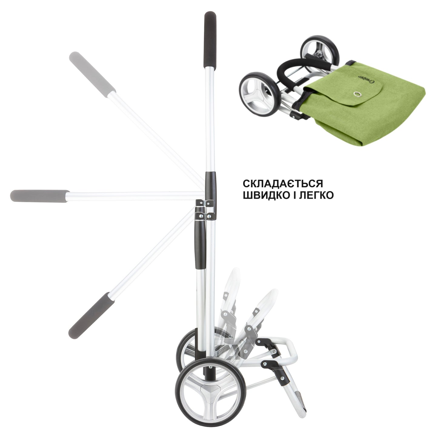 ShoppingCruiser Foldable Green (650068)