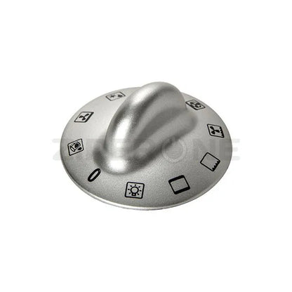 Oven mode control knob for Gorenje stove silver