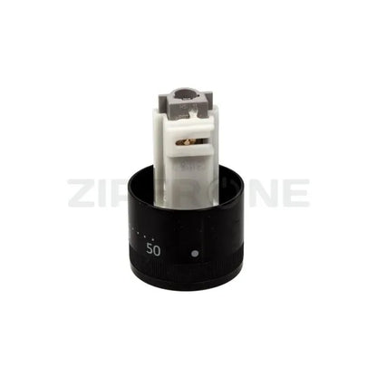 Temperature control knob for Gorenje oven black