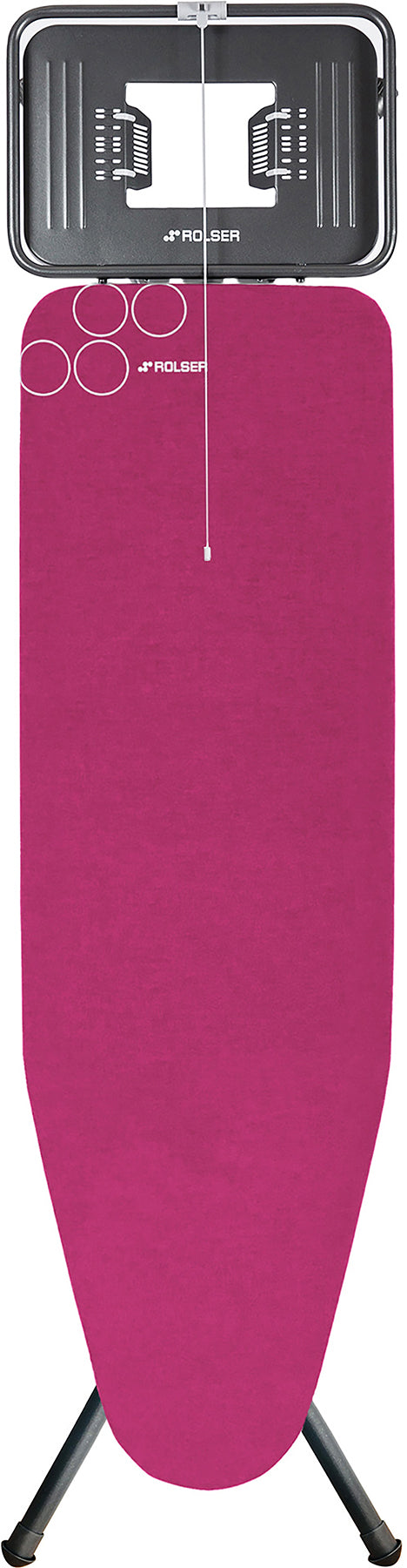 Дошка для прасування Rolser K-TRES Black Tube Fucsia (K03016-2091)