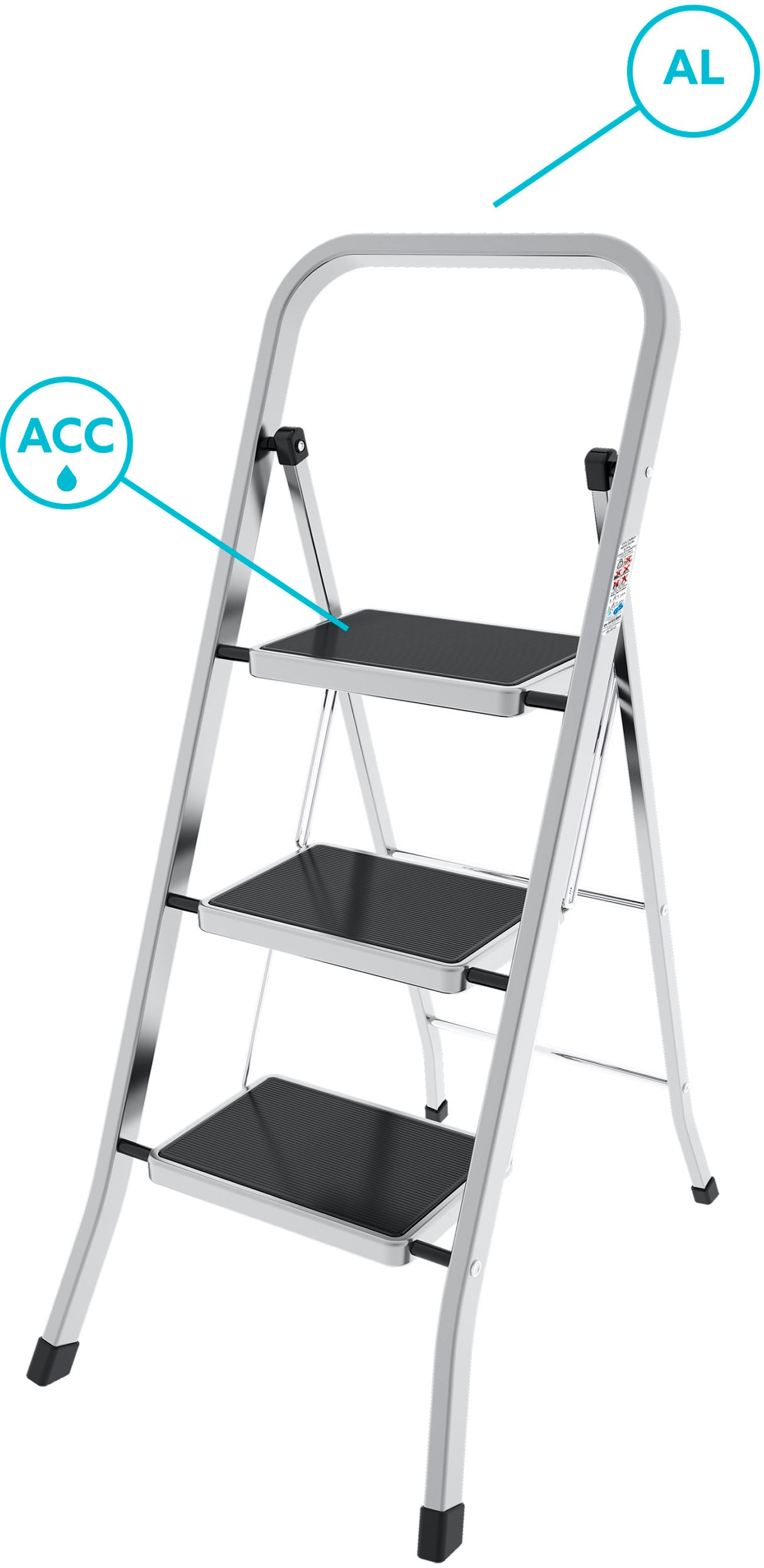 Drabine Colombo Factotum Alu 3 slabs (G110AT3W)