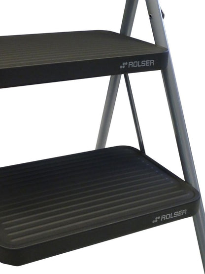 Drabine Rolser Taburete M/10 UNE 2 pieces Antracita (MET003-1021)