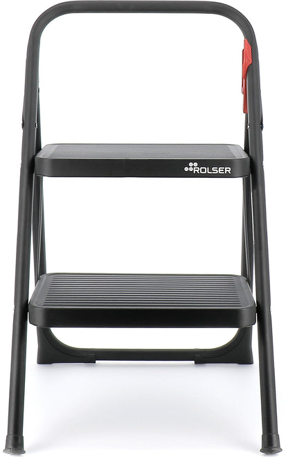 Drabine Rolser Taburete M/10 UNE 2 pieces Negro (MET003-1023)