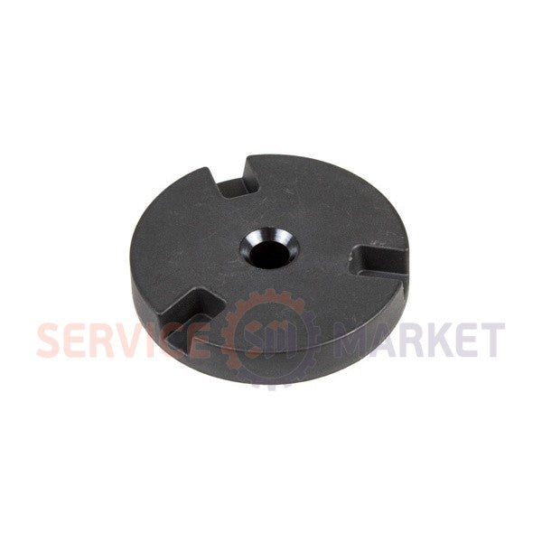 Coupler for microwave oven; H=23mm H petal=10mm D=64mm black
