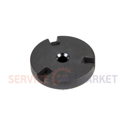 Coupler for microwave oven; H=23mm H petal=10mm D=64mm black