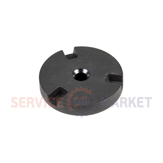 Coupler for microwave oven; H=23mm H petal=10mm D=64mm black
