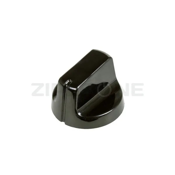 Control knob for Indesit electric stove black