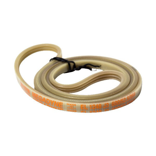 Belt 1248J3 EL Megadyne white for washing machine