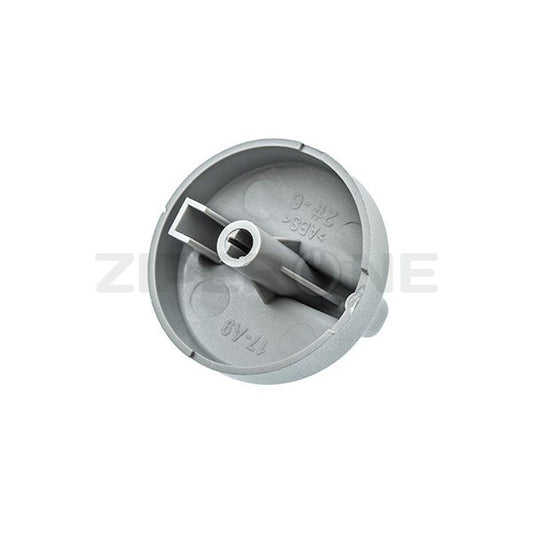 Timer and power control knob for Gorenje microwave oven silver