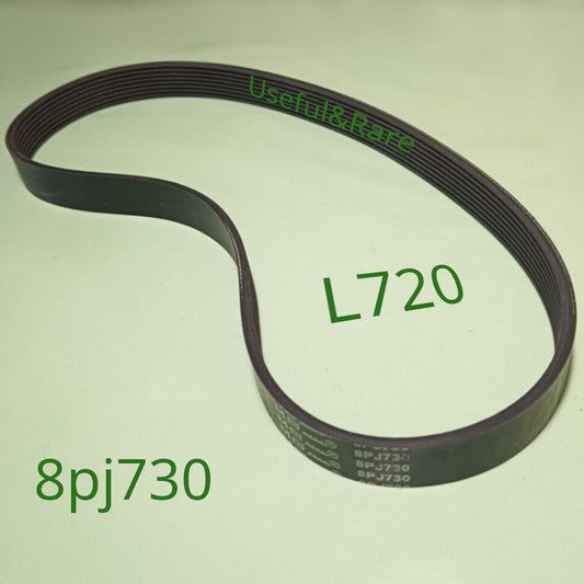 8-ribbed drive belt 8pj730, length 720mm