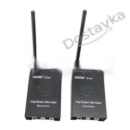 VCR/ TV/ CCTV Cameras Wireless Audio/Video Sender Transmitter (2.4GHz)